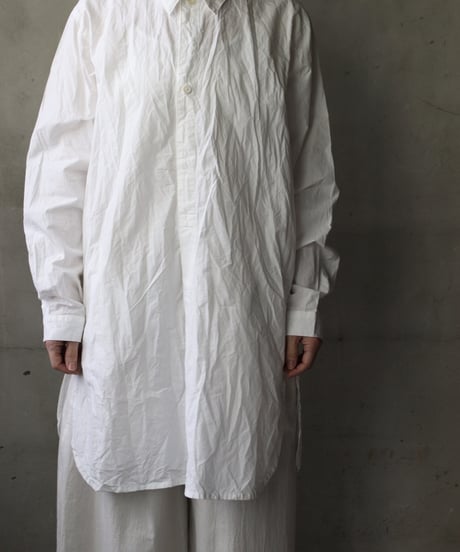 cavane キャヴァネ / Chemise Maison With Col Cotton/Linenプルオーバーシャツ / ca-25052