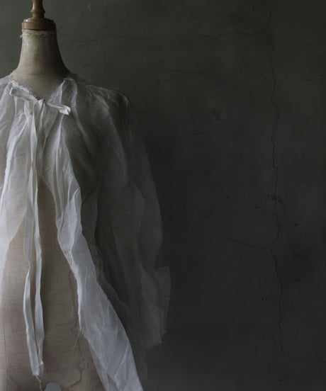 SCHA シャー/ Round Neck Open Volume Top " OE "-ORGANZA SILK- / Sc-23023 ( Art#1583)
