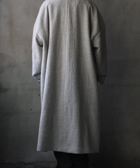 cavane キャヴァネ / Traditional Wool100 Herring-Bone Over Coatコート / ca-25158