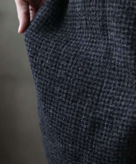 cavane キャヴァネ / Over-pants with suspender wool100パンツ / ca-25162