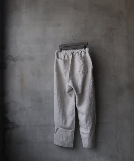 klauseクロイゼ / Belarus Linen綾織/中厚手Loose Fitting Tapered Wide 2 / kla-26006