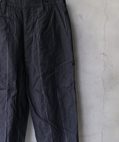 KLASICA クラシカ / Cut off Bold Straight Trousers "GALWAY" RSパンツ/ kl-25010