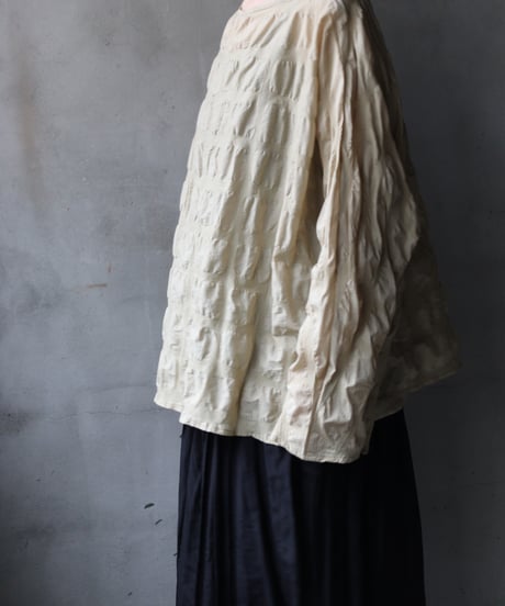 cavane キャヴァネ / Tunic long-sleeve cotton100シャツ / ca-26028