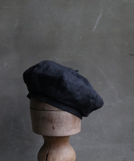 Au Vrai Chicオーブライシック / BERET IRELAND LINEN帽子 / Au-25002