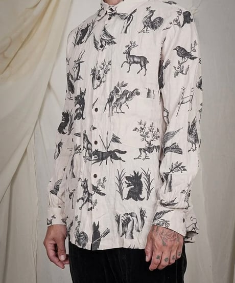 U様_ALEKSANDR MANAMISアレクサンダーマナミ/ NOIR NOIR CLASSIC SHIRTシャツ / am-26004