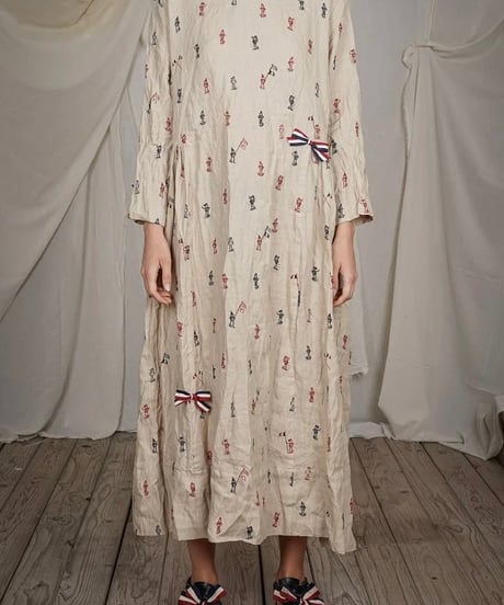 ALEKSANDR MANAMISアレクサンダーマナミ/ NO CIVILIZATION WIDE DRESSワンピース / am-26008