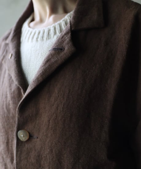 der antagonist デ アンタゴニスト / Belgian linen locksmith jacketジャケット /J30BLTB23/24