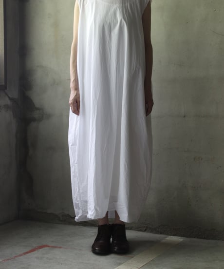 SCHA シャー/ Round Neck Sleeveless  Dress Medium "12B-OE" / Sc-24010 (Art#1665)