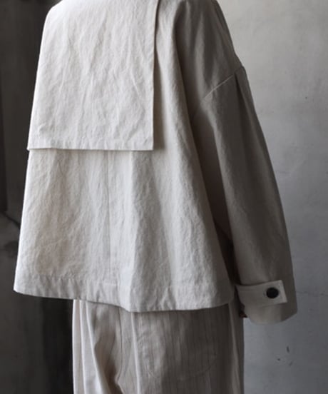 cavane キャヴァネ / Short trench JK Cotton&Linen100ショートトレンチ / ca-26045