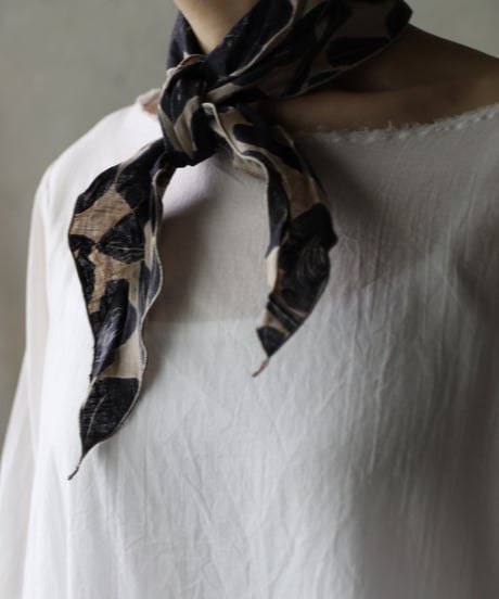 cavane キャヴァネ / Scarf Linen&Cotton limited スカーフ / ca-25117