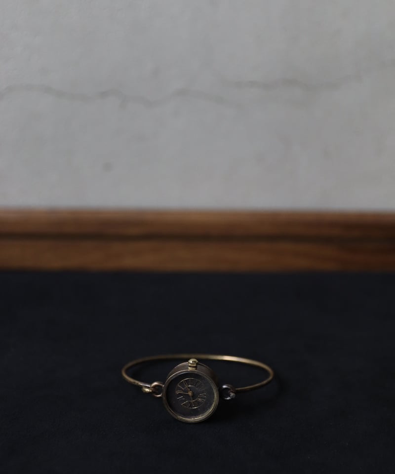 cavane Accessories /Brass bangle watch時計/ ca-23