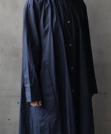cavane キャヴァネ / Organic cotton Gathered-Dressワンピース / ca-25760
