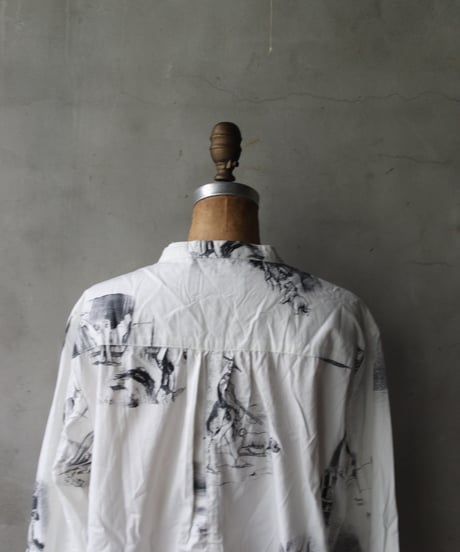 ALEKSANDR MANAMISアレクサンダーマナミ/ THE HUNTER COLLAR STAND SHIRTシャツ / am-24035