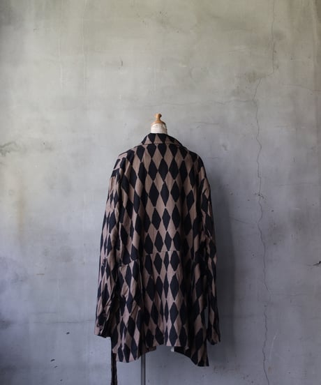 ALEKSANDR MANAMISアレクサンダーマナミ/ WRAP JACKET HARLEQUINジャケット / am-25002