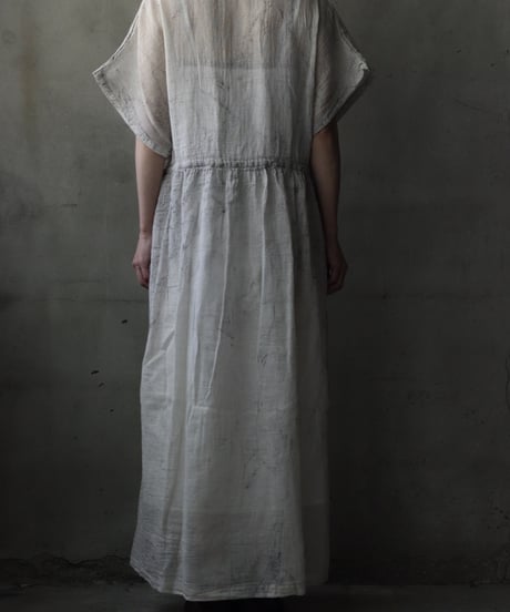 daubドーブ / HAND DYED DRESS COTTON100ワンピース / da-26011(AB57/T117)