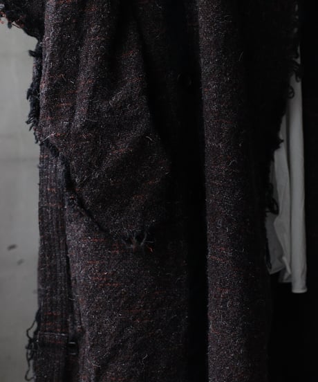 KLASICA クラシカ / Cut off Hem Blend Gown Coat" HM-C " / kl-25032