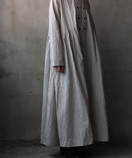 cavaneキャヴァネ / Gathered dress with side switchingワンピース / ca-26055