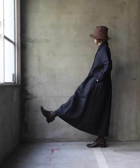 der antagonist デ アンタゴニスト / linen dressワンピース / D2BLSC24/25