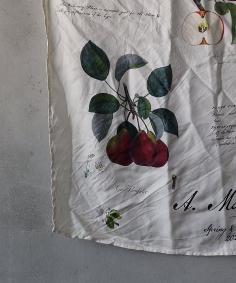 ALEKSANDR MANAMISアレクサンダーマナミ/ LES FRUITS HANDKERCHIEF SCARFスカーフ / am-26012