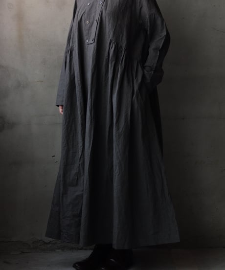 cavaneキャヴァネ / Gathered dress with side switchingワンピース / ca-26056