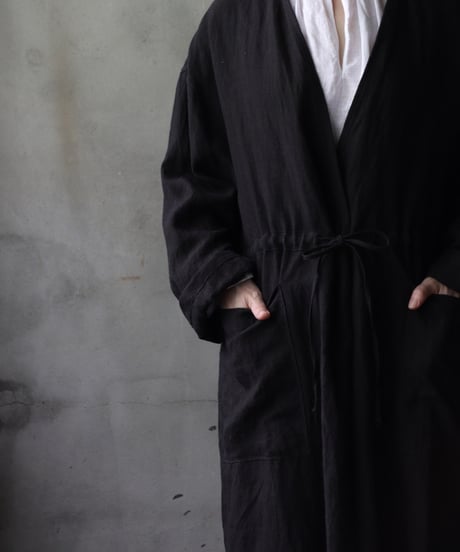 klauseクロイゼ / 天日干しGown Long Linen / kla-26018