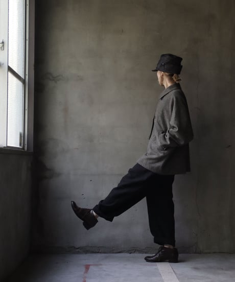 Dulcamara ドゥルカマラ / MixフラノトレンチショートCT UNISEX / dl-22041(D222-C240)