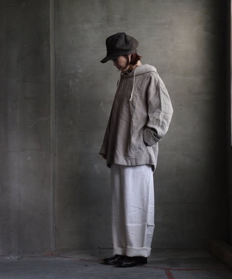 klauseクロイゼ / Hoodie Belarus Linenプルオーバー/ kla-24027