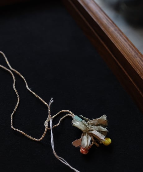 Antonia Rossi (Antomoon)/ Embroidered Heart Necklaceネックレス / An-24007