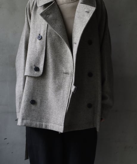 Dulcamara ドゥルカマラ / MixフラノトレンチショートCT UNISEX / dl-22042(D222-C240)