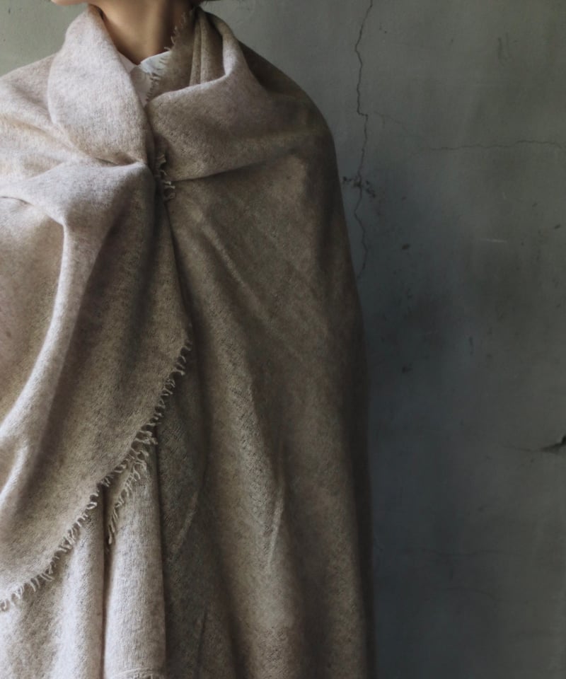 JANE CARR ジェーン・カー / cashmere shawlカシミヤ / jan-18