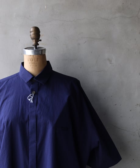 Dulcamara ドゥルカマラ / ショートスリーブトレンチシャツSHIRT UNISEX / dl-26004(D126-T624)