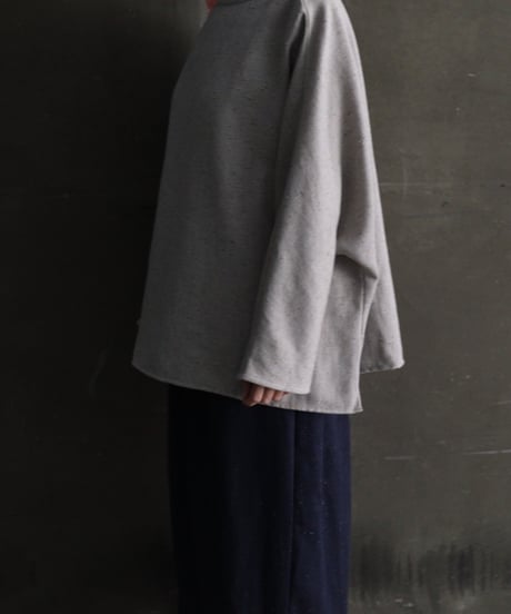 cavane キャヴァネ / Wool-blend long-sleeveチュニック / ca-24194