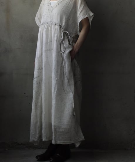 daubドーブ / HAND DYED DRESS COTTON100ワンピース / da-26011(AB57/T117)