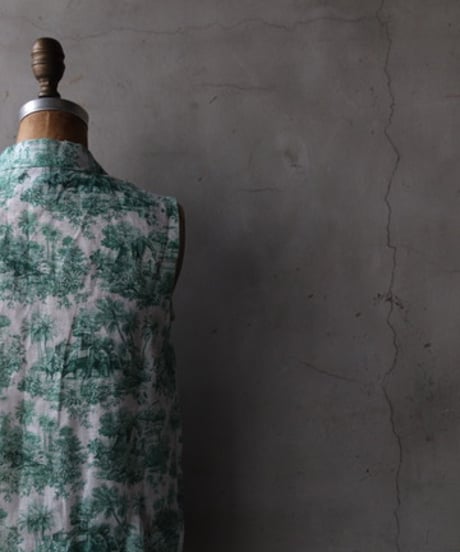MARIA TURRIマリア・トゥッリ / TOILE DE JOUY SHIRTノースリーブ / MA-26010(49103)