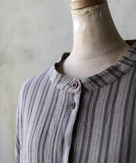 ALEKSANDR MANAMISアレクサンダーマナミ/ 1890 TONGUE CREPE SHIRTシャツ / am-25006