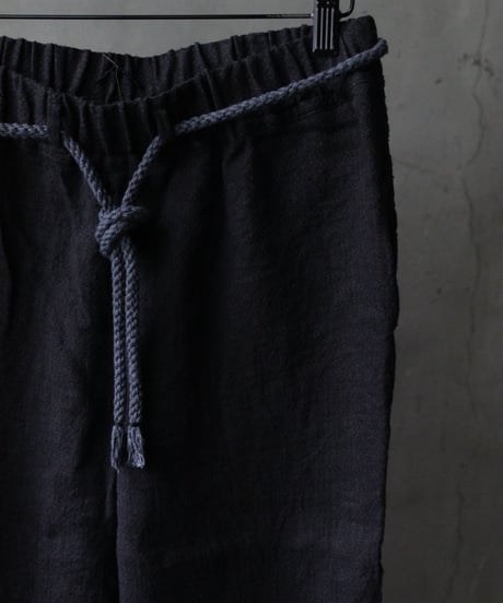 NOUSANノウザン/  Insel Easy silk linen BK / No-26003