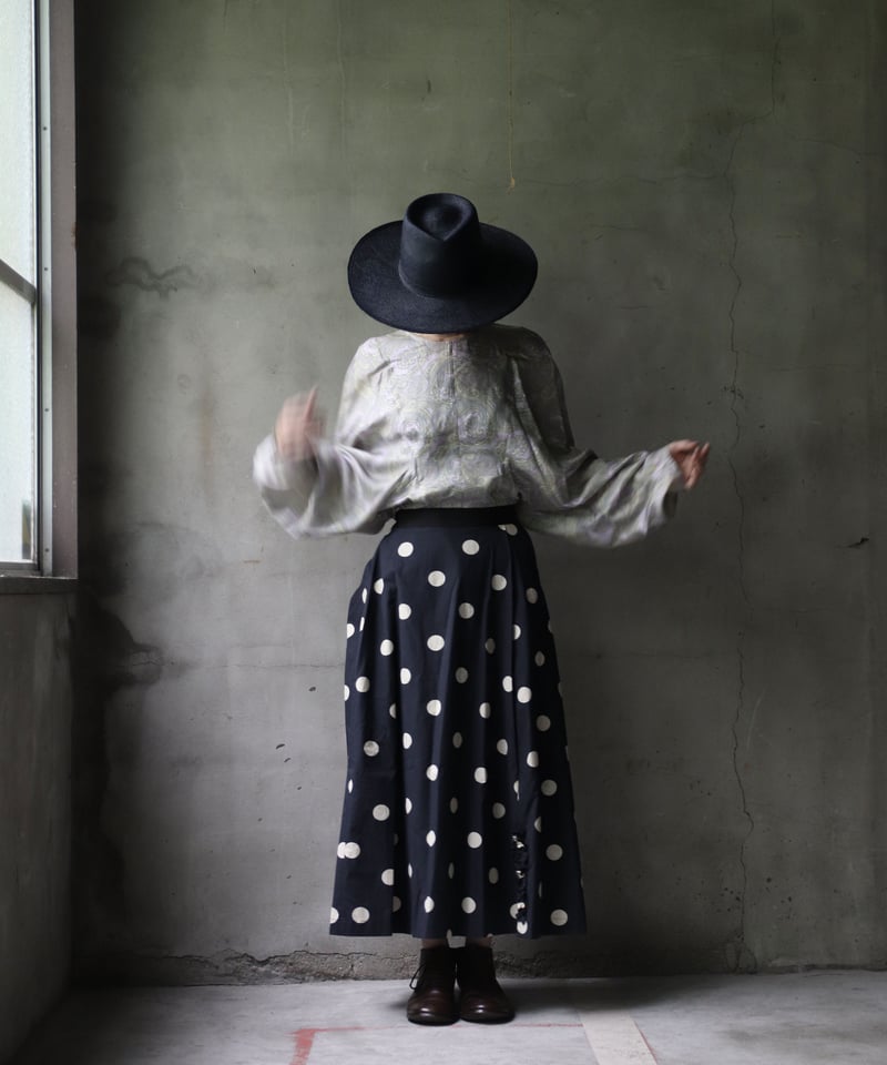 Na+H フリルスカート Na+H 2段レザーフリルスカート