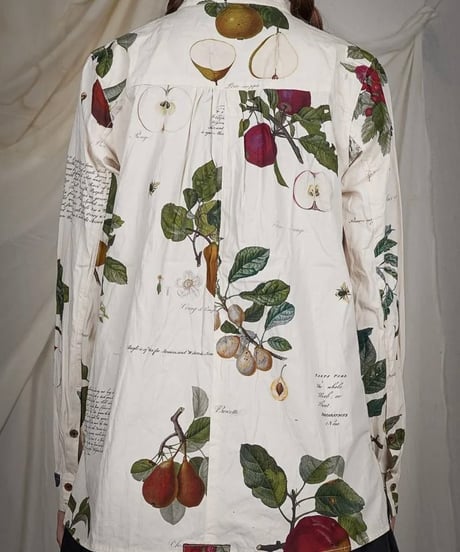 ALEKSANDR MANAMISアレクサンダーマナミ/ LES FRUITS WORKERS BOW SHIRTプルシャツ / am-26006