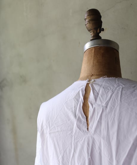 SCHA シャー/ Round Neck 3/4 Sleeve Dress Short "12B-OE" / Sc-24009 (Art#1796)