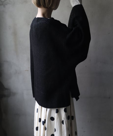 NATIVE VILLAGE ネイティブヴィレッジ / Knit wide pullニットワイドプルオーバー/ na-22014