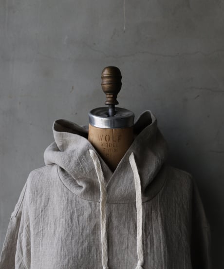 klauseクロイゼ / Hoodie Belarus Linen平織/厚手/ kla-26004