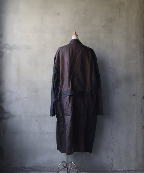 KLASICA クラシカ / Old Crazy Patterned Work Coat " FIG 1" コート / kl-25001