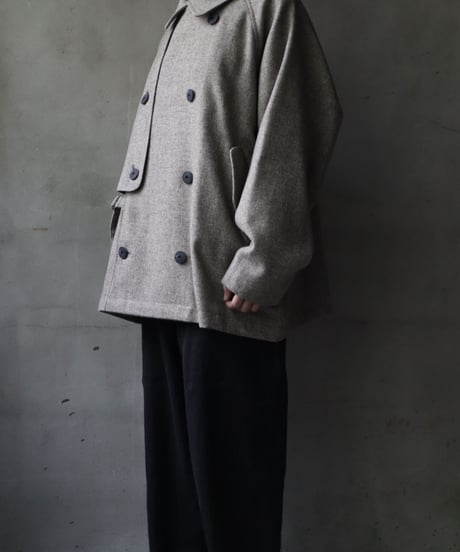 Dulcamara ドゥルカマラ / MixフラノトレンチショートCT UNISEX / dl-22042(D222-C240)