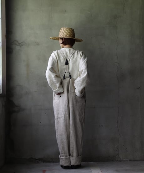 klauseクロイゼ / Overalls C/L Stripeオーバーオール/ kla-25006
