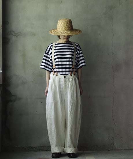 cavane キャヴァネ / Over-Tuck pants with suspenderパンツ / ca-26080