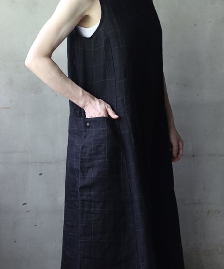 der antagonist デ アンタゴニスト / Sleeveless Dressワンピース/ D12BLBC25