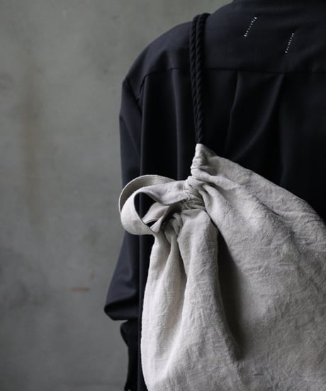 cavane キャヴァネ / Rope sack linen100バッグ/ ca-25135