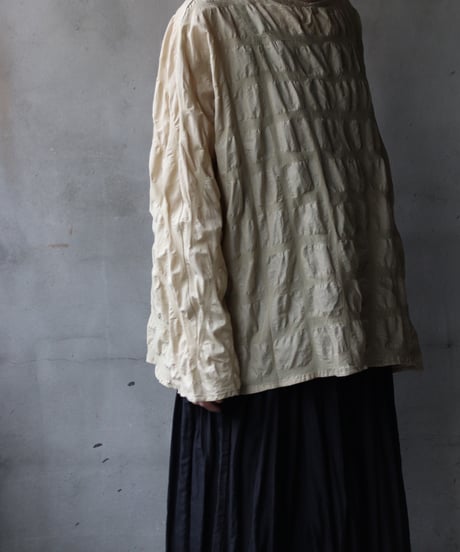 cavane キャヴァネ / Tunic long-sleeve cotton100シャツ / ca-26028
