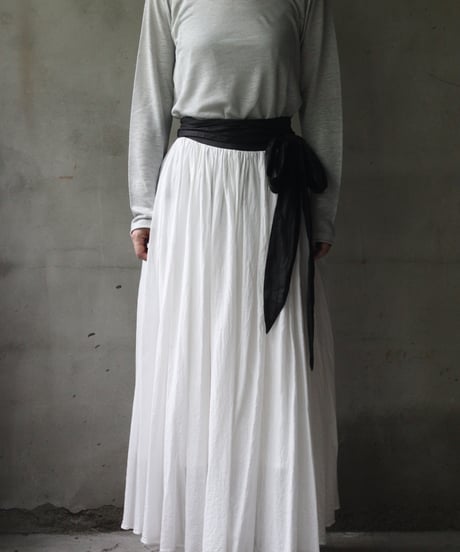 cavane キャヴァネ / Linen Crew-Neck long sleeveT / ca-24112A