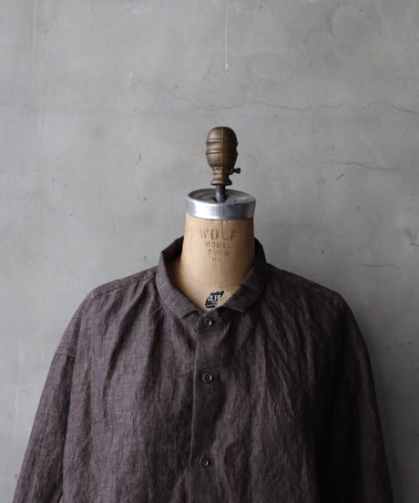 klauseクロイゼ / Herdmans Irish Linen O・P・C Regurar Shirt / kla-25032